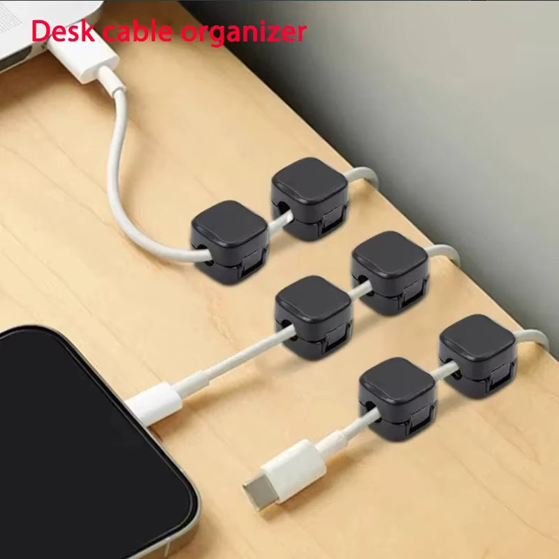 SkiiStore Magnetic Cable Organizer (12 Pack)